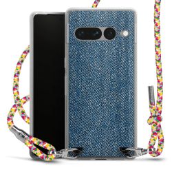 New Carry Case Transparent Stoff colourful/silber