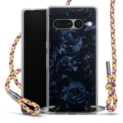 New Carry Case Transparent Stoff colourful/silber