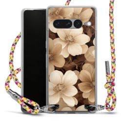 New Carry Case Transparent Stoff colourful/silber