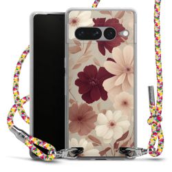 New Carry Case Transparent Stoff colourful/silber