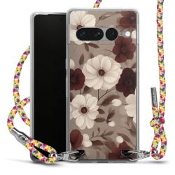 New Carry Case Transparent Stoff colourful/silber