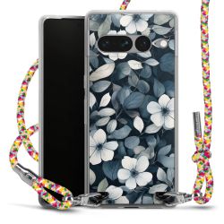 New Carry Case Transparent Stoff colourful/silber