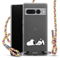 New Carry Case Transparent Stoff colourful/silber