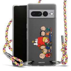 New Carry Case Transparent Stoff colourful/silber