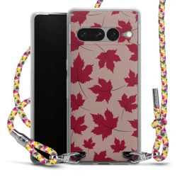 New Carry Case Transparent Stoff colourful/silber