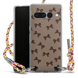 New Carry Case Transparent Stoff colourful/silber