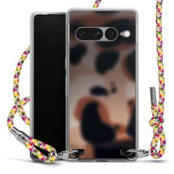 New Carry Case Transparent Stoff colourful/silber