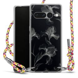 New Carry Case Transparent Stoff colourful/silber