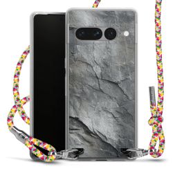 New Carry Case Transparent Stoff colourful/silber