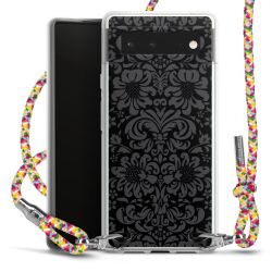 New Carry Case Transparent Stoff colourful/silber