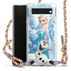 New Carry Case Transparent Stoff colourful/silber