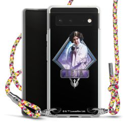 New Carry Case Transparent Stoff colourful/silber