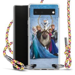 New Carry Case Transparent Stoff colourful/silber