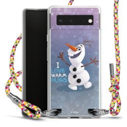 New Carry Case Transparent Stoff colourful/silber