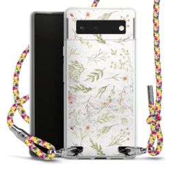 New Carry Case Transparent Stoff colourful/silber