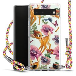 New Carry Case Transparent Stoff colourful/silber