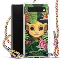 New Carry Case Transparent Stoff colourful/silber