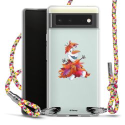 New Carry Case Transparent Stoff colourful/silber