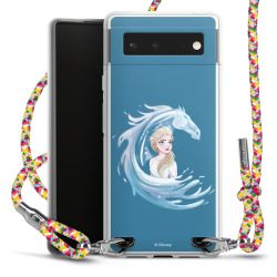 New Carry Case Transparent Stoff colourful/silber