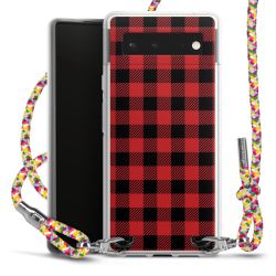 New Carry Case Transparent Stoff colourful/silber