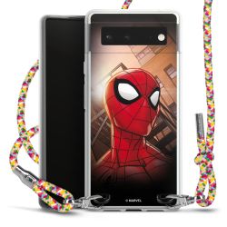 New Carry Case Transparent Stoff colourful/silber