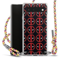 New Carry Case Transparent Stoff colourful/silber