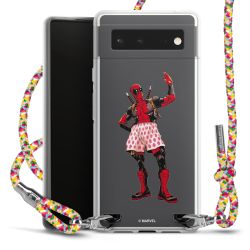 New Carry Case Transparent Stoff colourful/silber