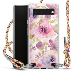 Carry Case Transparent Fabric colourful