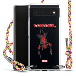 New Carry Case Transparent Stoff colourful/silber