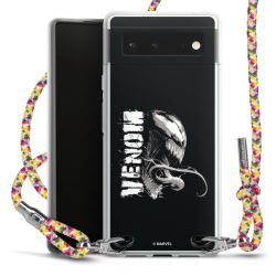 New Carry Case Transparent Stoff colourful/silber