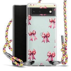 New Carry Case Transparent Stoff colourful/silber