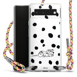 New Carry Case Transparent Stoff colourful/silber