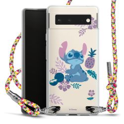 New Carry Case Transparent Stoff colourful/silber