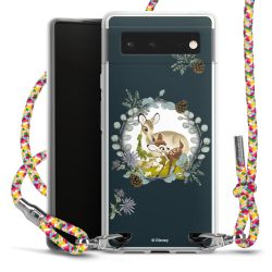 New Carry Case Transparent Stoff colourful/silber