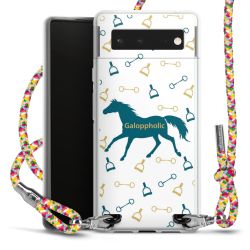 New Carry Case Transparent Stoff colourful/silber