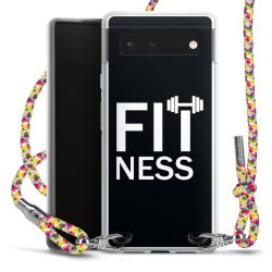 New Carry Case Transparent Stoff colourful/silber