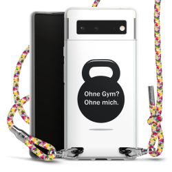 New Carry Case Transparent Stoff colourful/silber