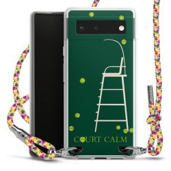 New Carry Case Transparent Stoff colourful/silber