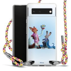 New Carry Case Transparent Stoff colourful/silber