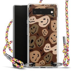 New Carry Case Transparent Stoff colourful/silber