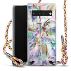 Carry Case Transparent Fabric colourful