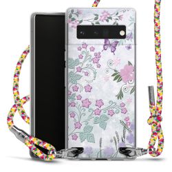 Carry Case Transparent Fabric colourful