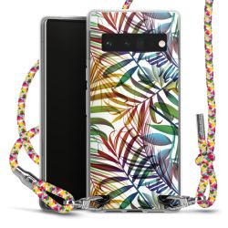 Carry Case Transparent Fabric colourful