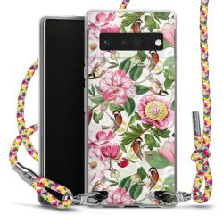 Carry Case Transparent Fabric colourful