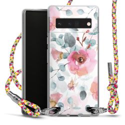 Carry Case Transparent Fabric colourful