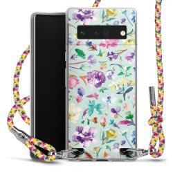 Carry Case Transparent Fabric colourful