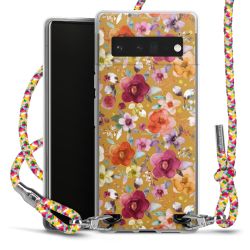 Carry Case Transparent Fabric colourful