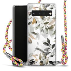 New Carry Case Transparent Stoff colourful/silber