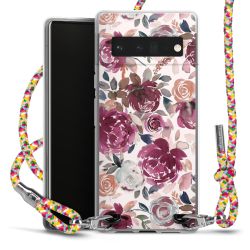 Carry Case Transparent Fabric colourful