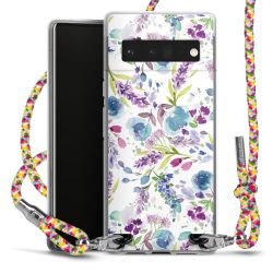 Carry Case Transparent Fabric colourful